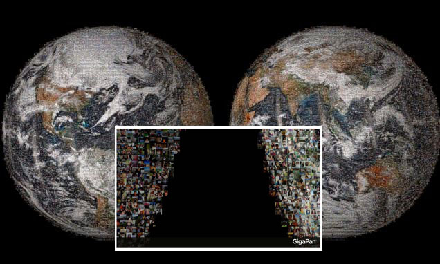Selfie Global versi NASA Berisi 36 Ribu Foto